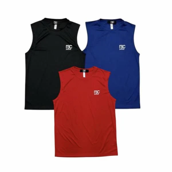 rsc products | RSC One Point Logo Dry 運動 速乾 無袖 背心 黑 藍 L LL XL