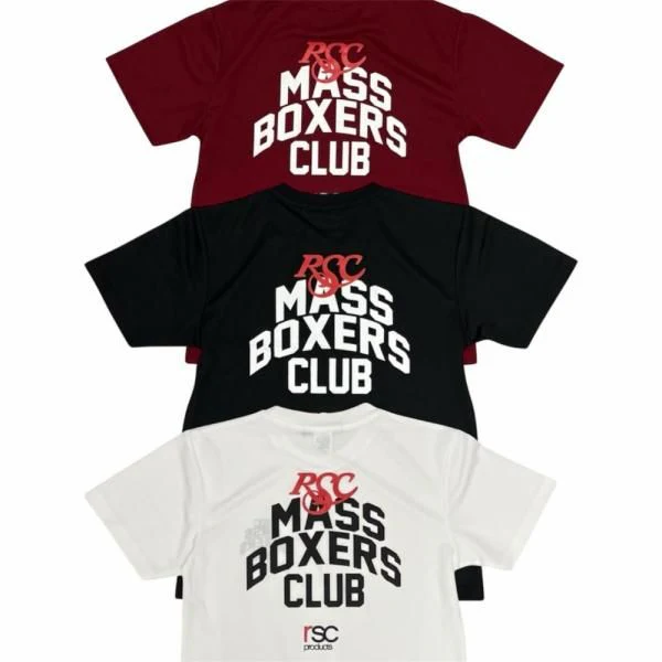 rsc products | RSC MASS BOXERS CLUB LOGO 短袖 運動 吸汗 速乾 透氣 抗皺 勃根地紅 XL LL