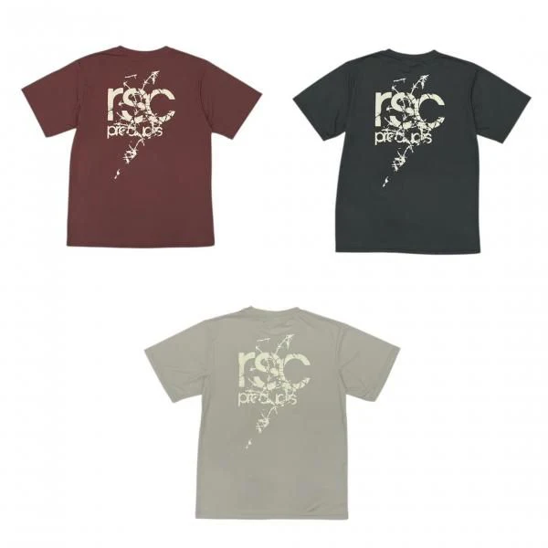 rsc products | RSC STAR LOGO 夜光 短袖 運動 吸汗 速乾 透氣 抗皺 黑 綠 M號 XL號
